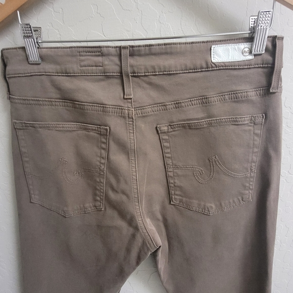 AG Adriano Goldschmied Farrah High Rise Skinny Ankle Toupe Size 30R - Picture 9 of 15